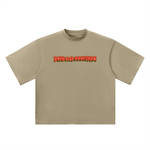 DROPTOP 02 — Classic Logo Drop Shoulder Tee