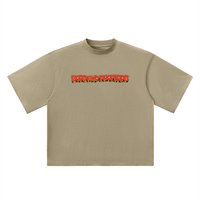 DROPTOP 02 — Classic Logo Drop Shoulder Tee