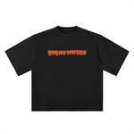 DROPTOP 02 — Classic Logo Drop Shoulder Tee