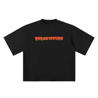 DROPTOP 02 — Classic Logo Drop Shoulder Tee