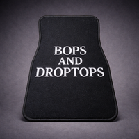 Bops and Droptops Car Mats – Full Set (4 Pieces) Universal Fit