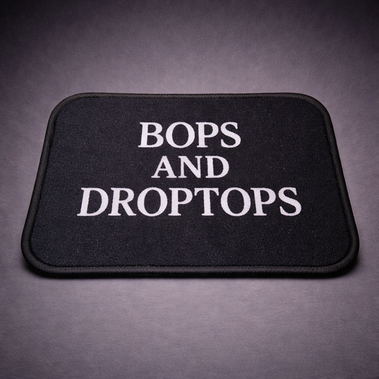 Bops and Droptops Car Mats – Full Set (4 Pieces) Universal Fit