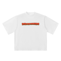 DROPTOP 02 — Classic Logo Drop Shoulder Tee